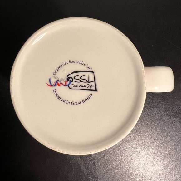 LONDON ROYAL GUARDS Souvenir Mug Parade Dancing UK GREAT BRITAIN Union Jack Flag - Picture 8 of 9